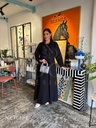 Black lace sleeves Abaya
