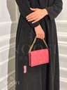 Black shimmer flowy Abaya